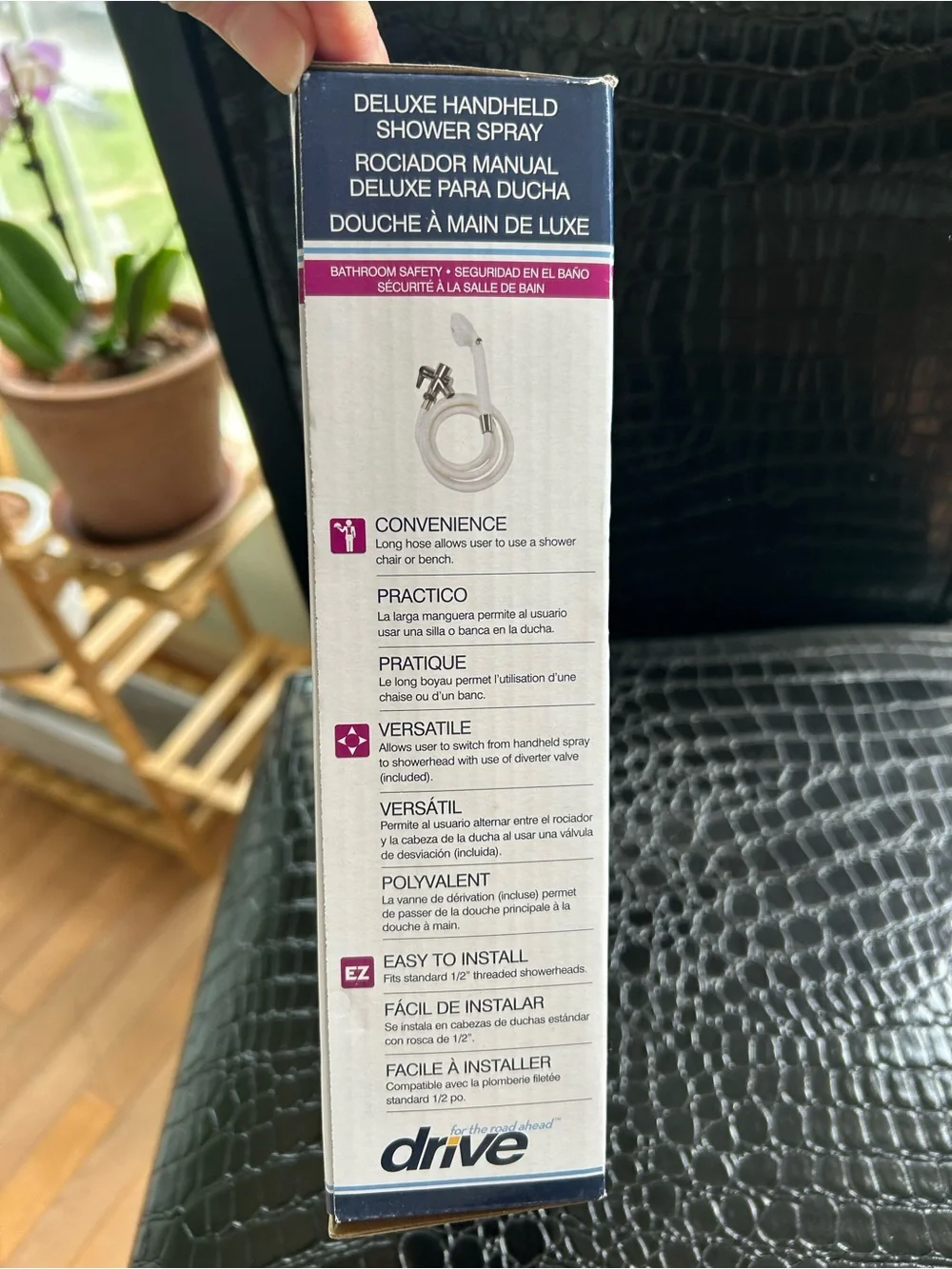 NIB Drive Deluxe handheld shower spray